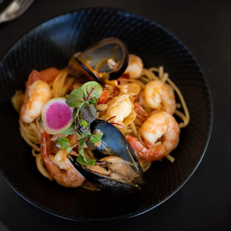 Seafood Linguine - The Fireplace Restaurant, Sanctuary Cove, AU-QLD