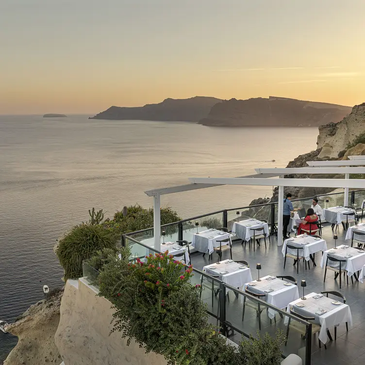 Black Rock Restaurant, Oia, Santorini