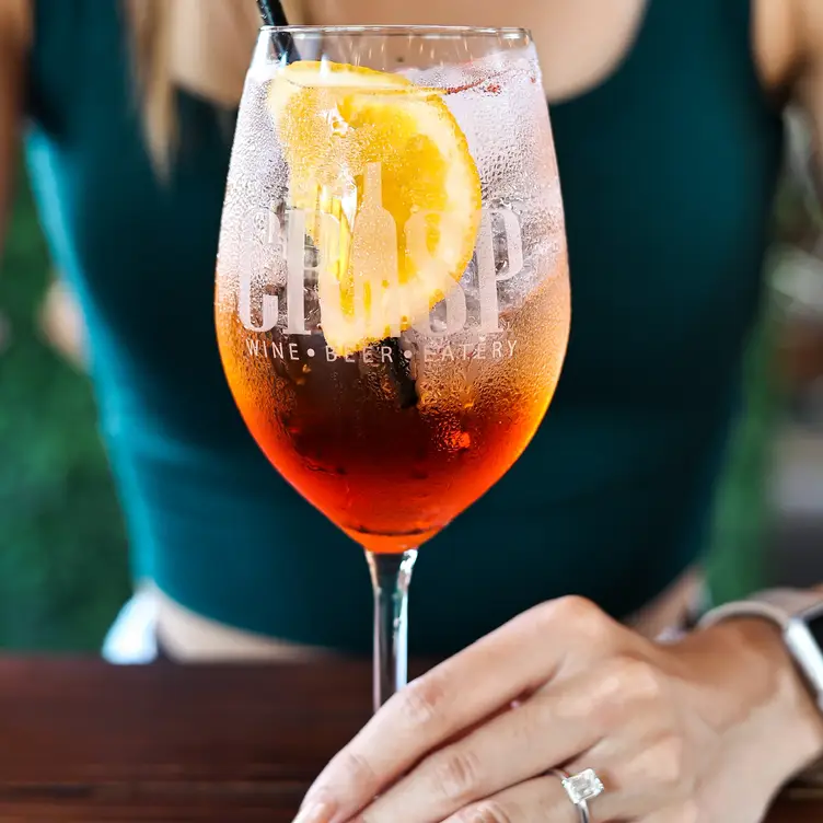 Crisp Signature Drink 'Aperol Spritz' - Crisp - Heights，TXHouston