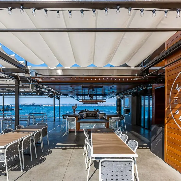 Ketch Tasting Deck with stunning views of SD Bay! - Ketch Grill & Taps - Portside Pier, San Diego, CA
