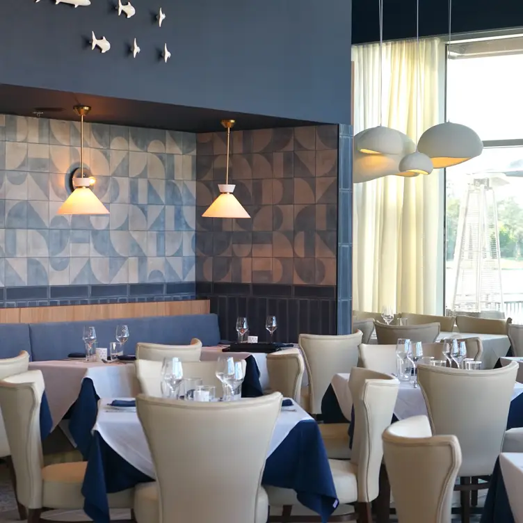 Casual fine dining with views of the lake. - Azzurro Italian Coastal Cuisine, The Woodlands, TX