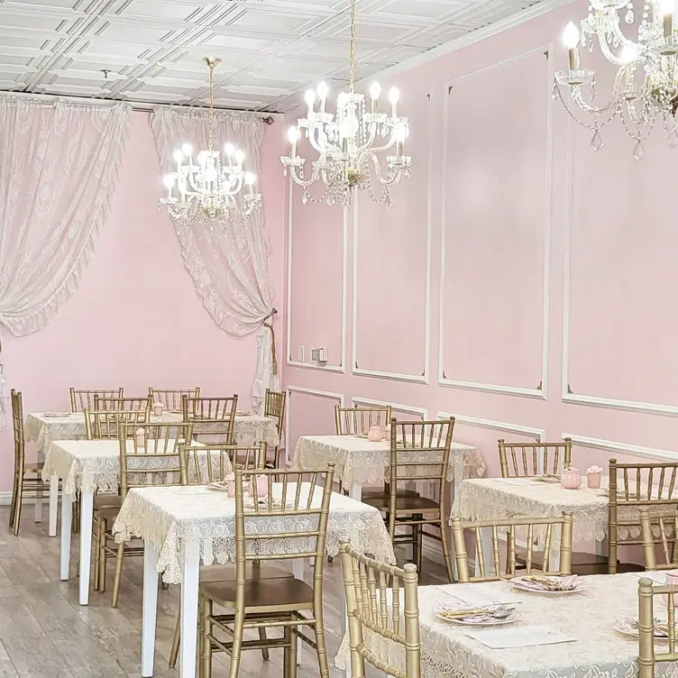 Afternoon tea room in French Asian Theme - Rose & Blanc Tea Room & Venue, Los Angeles, CA