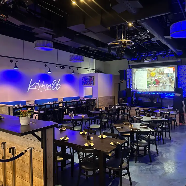 Kitchen 86 in El Paseo has a modern, colorful vibe - Kitchen 86 CA Palm Desert