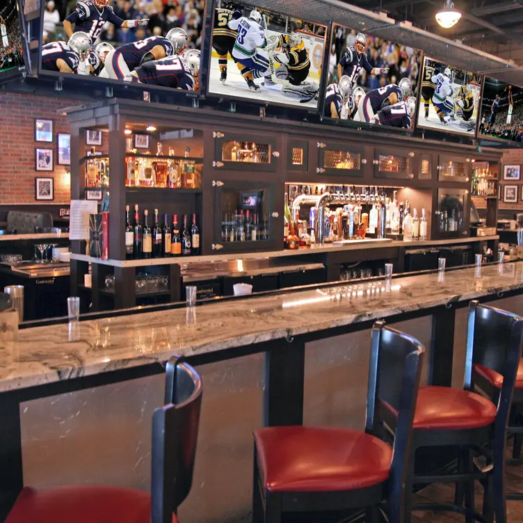 Booth and Bar Seating available. High Ceilings.  - SKYBOKX 109 Sports Bar & Grill MA Natick