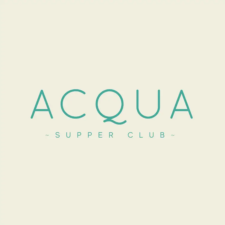 Acqua Supper Club, Toronto, ON