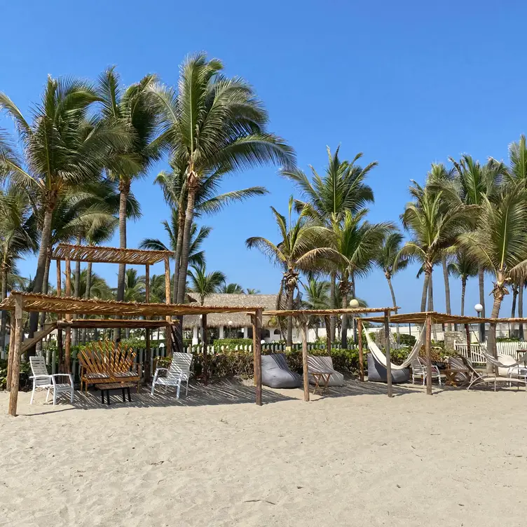 Playa paradisiaca con la mejor gastronomía. - Club de Playa Son Vent, Barra Vieja, GRO