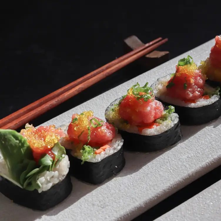 Sushi and sashimi platter - Ozumo Santana Row, San Jose, CA