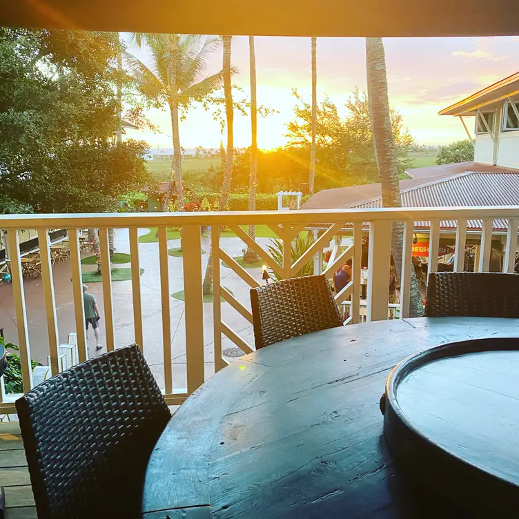 View from the Sunset Table  - HAPA KAUAI Ramen & Whiskey, Koloa, HI