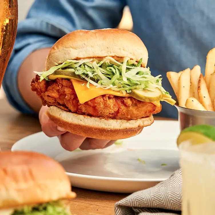 BT's Crispy Chicken Sandwich  - Moxies - Calgary Downtown, Calgary, AB