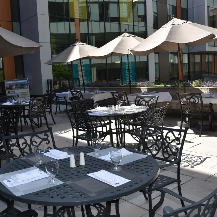Enjoy our inner courtyard patio this Summerlicious - The Met Dining Room, Toronto, ON