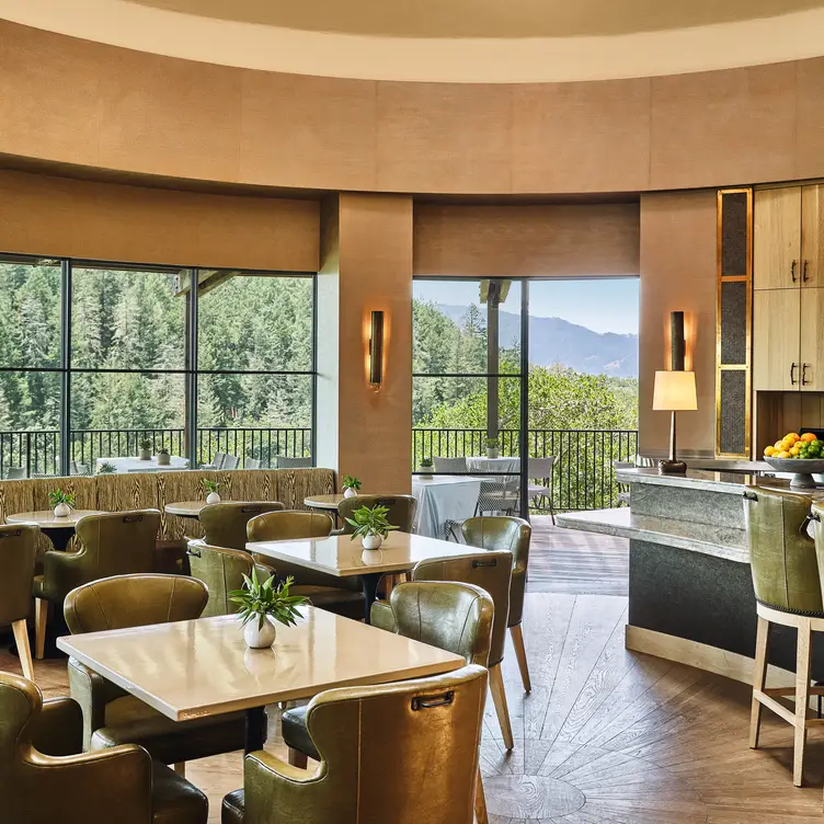 The Bar, casual dining over Napa Valley - The Bar at Auberge du Soleil, Rutherford, CA