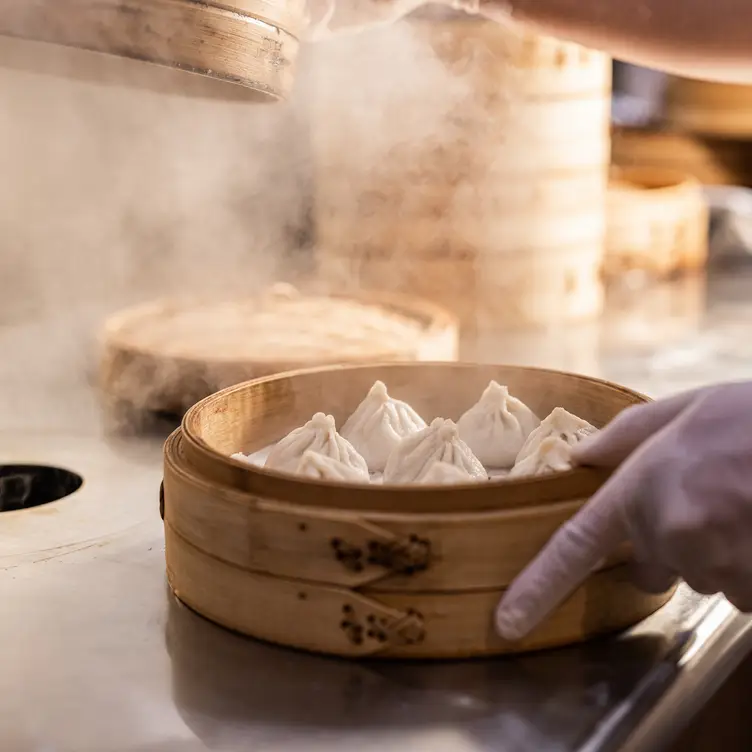 Small Juicy Steamed Dumpling (art by Kathy Tran) - Jeng Chi Restaurant，TXRichardson