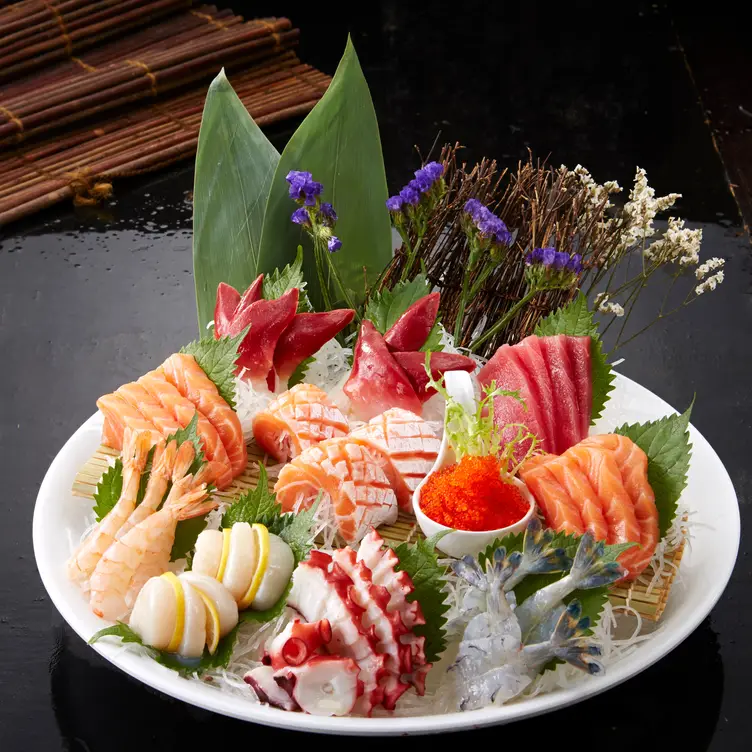 Delicate Assortment of Fresh Sashimi - Sushi Damu, PAYCE, Tustin, CA