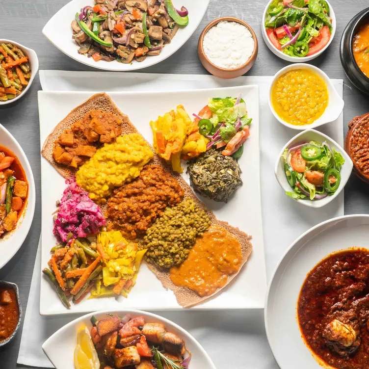 Authentic Ethiopian Restaurant  - Ethiopiques Cafe and Restaurant, Johns Creek, GA