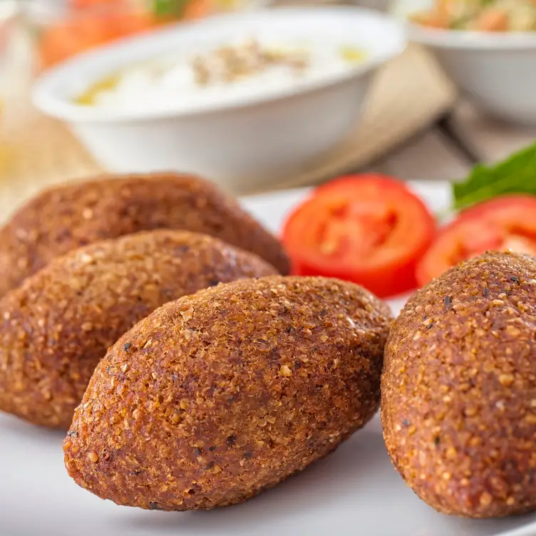 Kibbie, a traditional lebanese appetizer - Aladdin Mediterranean Cuisine, Houston, TX