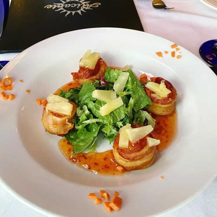 Bacon Wrapped Scallops - Alicante Restaurant, Mendon, MA