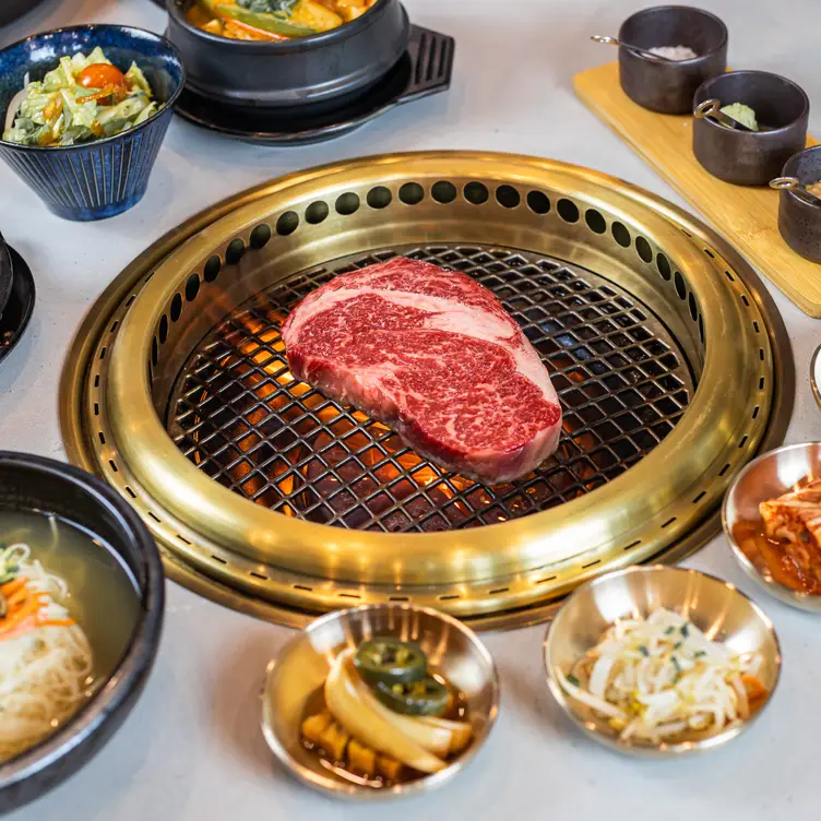 Giant Grill Table Gives American BBQ the Korean BBQ Treatment