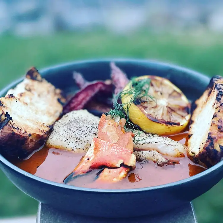 16 hour bouillabaisse with locally caught seafood. - Stripers - Kennebunkport，MEKennebunkport