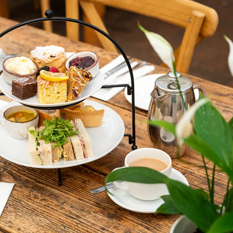 Afternoon Tea at the Heritage Cafe, Preston, Lancashire