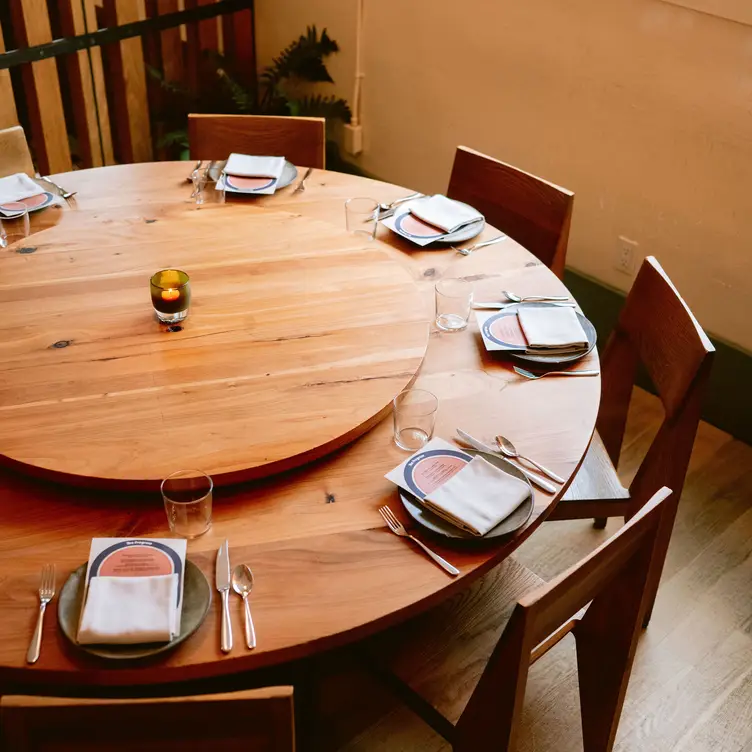 The Balcony Table - Group Dining at The Progress CA san francisco