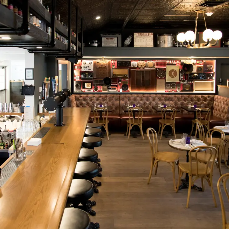 Main bar and dining room - The Gaslight, Nantucket, MA