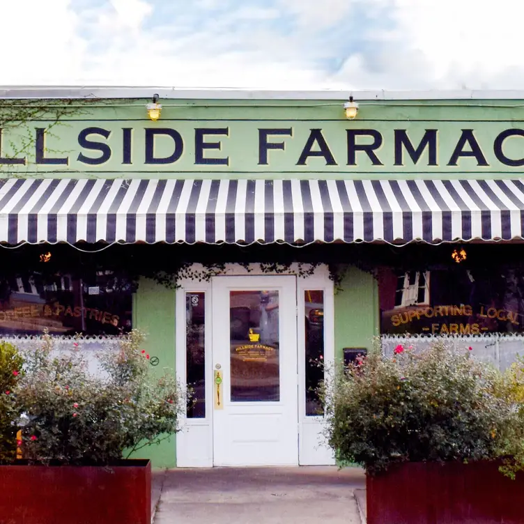 Historical landmark building in East Austin - Hillside Farmacy, Austin, TX