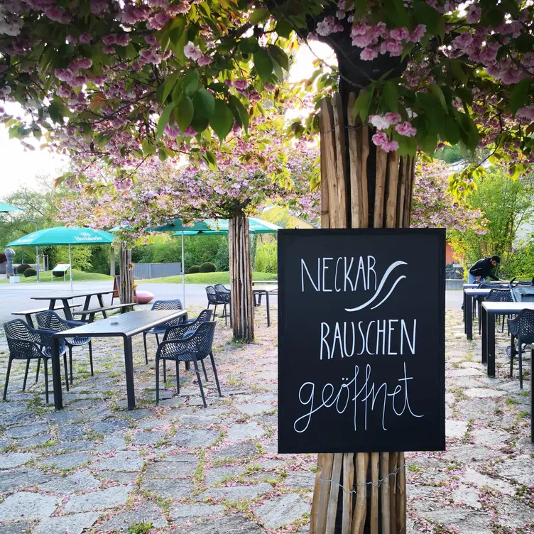 Unser Biergarten im Herzen der Stadt - Neckarrauschen, Horb am Neckar, BW