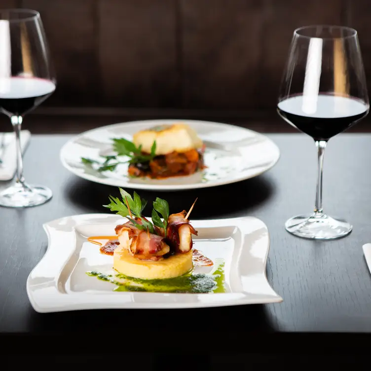 Our beautiful dishes paired with our red wine - Buon Gusto, Harrogate, North Yorkshire
