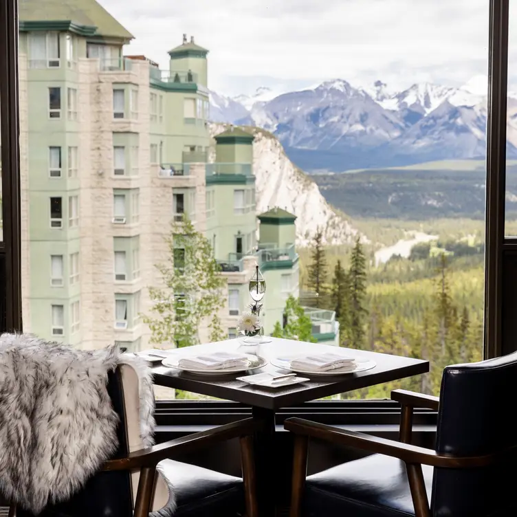 Views from Eden Dining Room - Eden - Rimrock Resort Hotel, Banff, AB