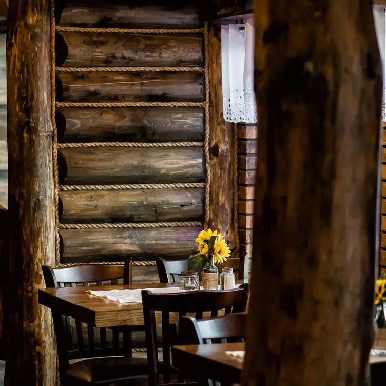 Wooden decorations &amp; authentic Podhale atmosphere. - Highlander House Restaurant & Bar, Palos Heights, IL