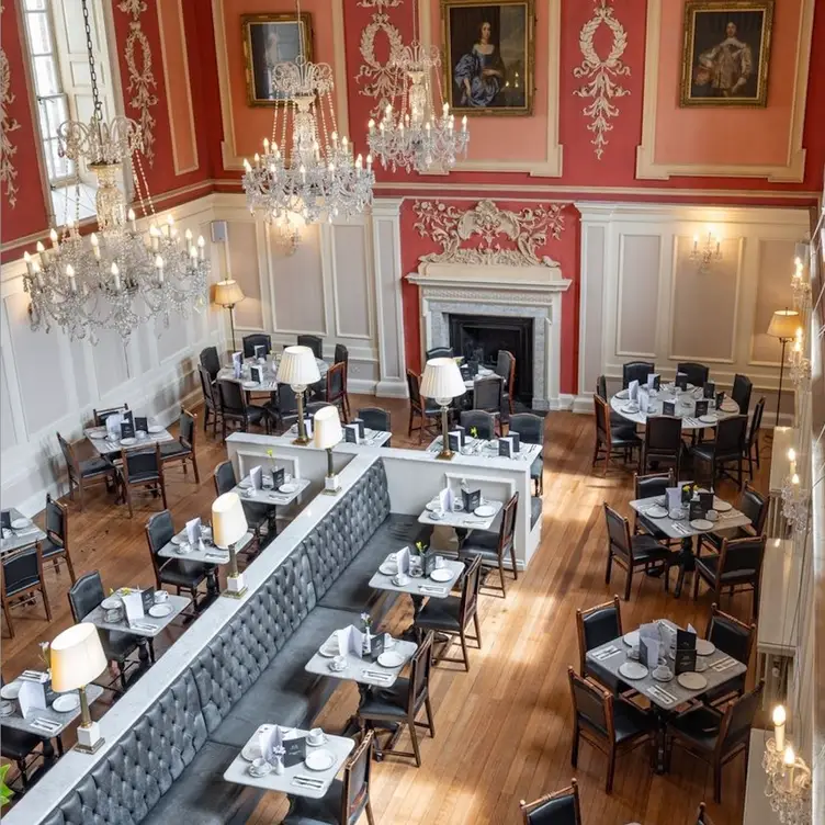 The Georgian grandeur of the main restaurant - The Assembly House, Norwich, Norfolk