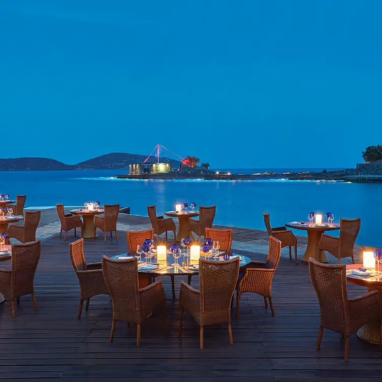 Blue Lagoon Restaurant, Elounda, Crete