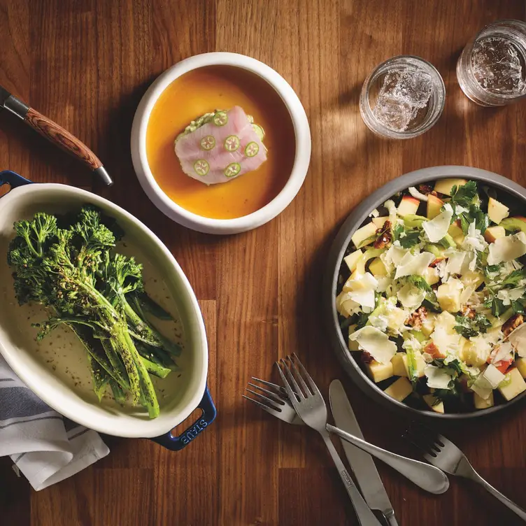 Apple Salad, Broccolini, Hamachi Crudo - Nightingale, Vancouver, BC