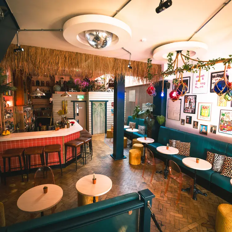 Interior of the main bar during the daytime - Kiki Lounge，DouglasDouglas