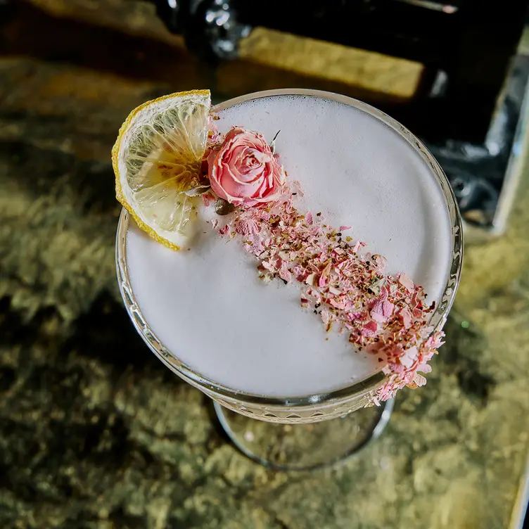 Estella's Signature Rose Cocktail in Boston - Estella，MABoston