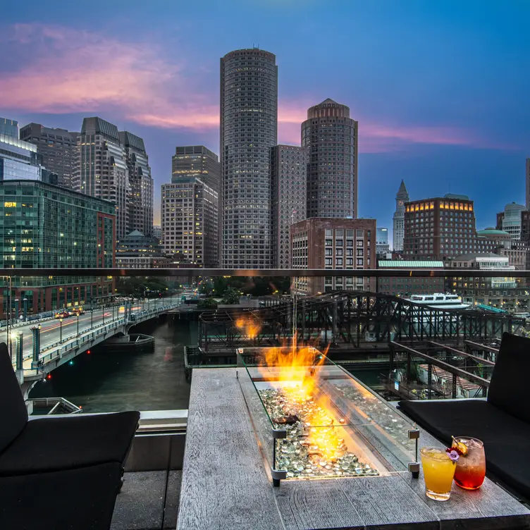 Rooftop at the Envoy, Boston, MA