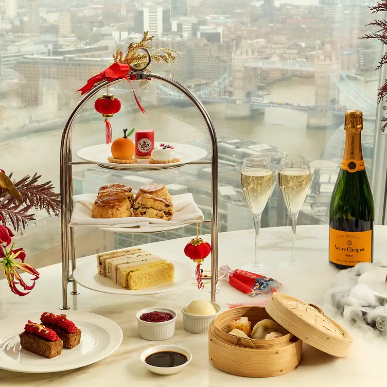 Festive Afternoon Tea - Afternoon Tea at Ting, Shangri-La The Shard, London, London, 