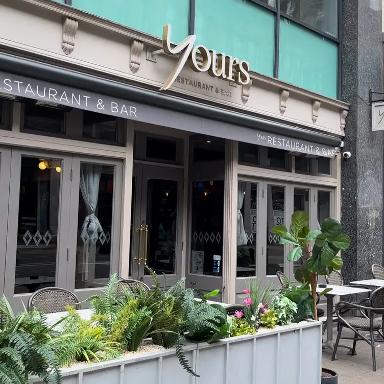 Yours Restaurant & Bar Greater Manchester Manchester