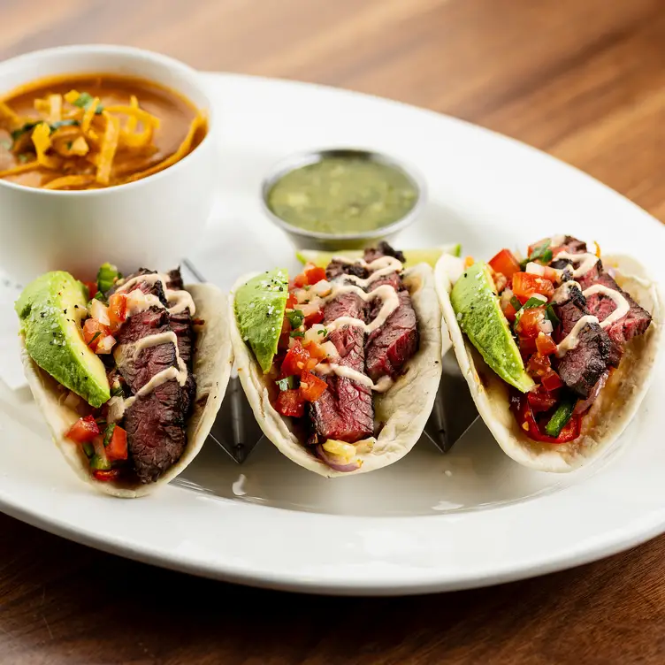 Prime Carne Asada Tacos and Tortilla Soup - Cooper's Hawk Winery & Restaurant - Doral, FL, Doral, FL