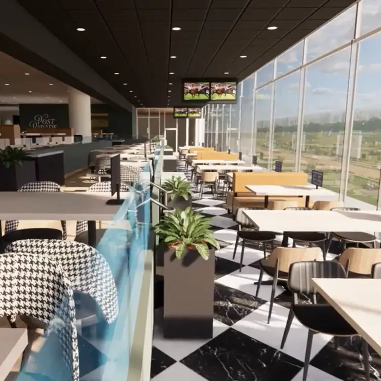Post Parade Dining Room at Woodbine Racetrack, Toronto, ON
