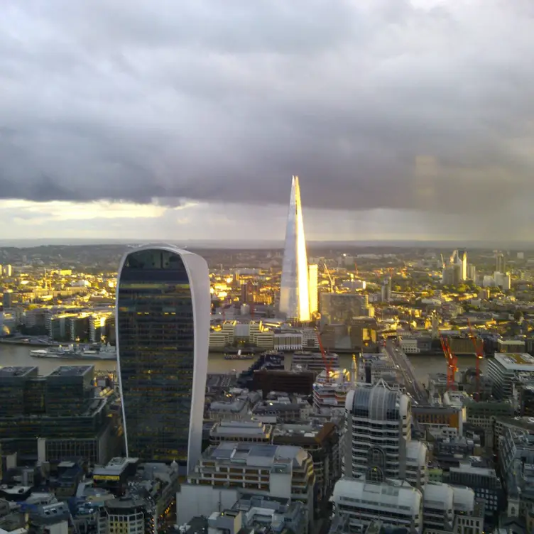 Vertigo 42 (champagne bar), London, 