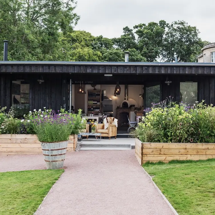 The Kale Yard at Boath House Hotel, Nairn, Nairnshire