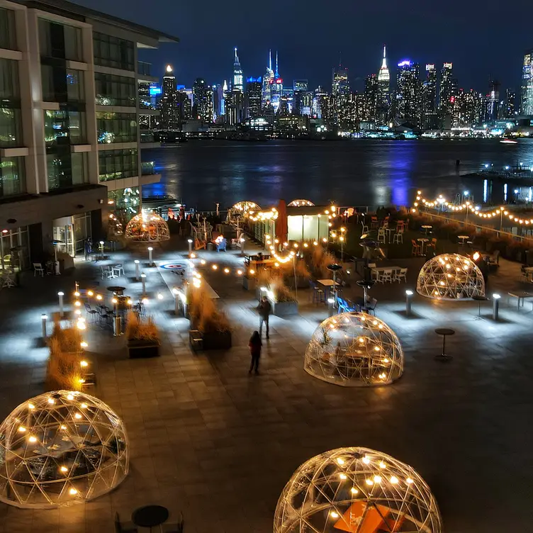 Snow Globes at NoHu Rooftop, Weehawken, NJ