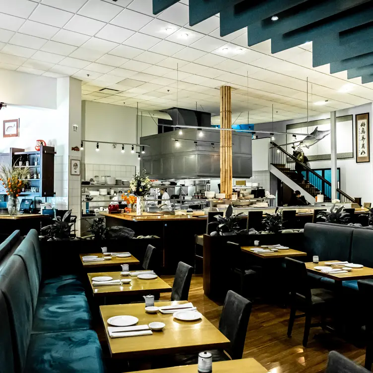 6,500 sf, with an open kitchen, sushi &amp; sake bar - Tojo's Restaurant, Vancouver, BC