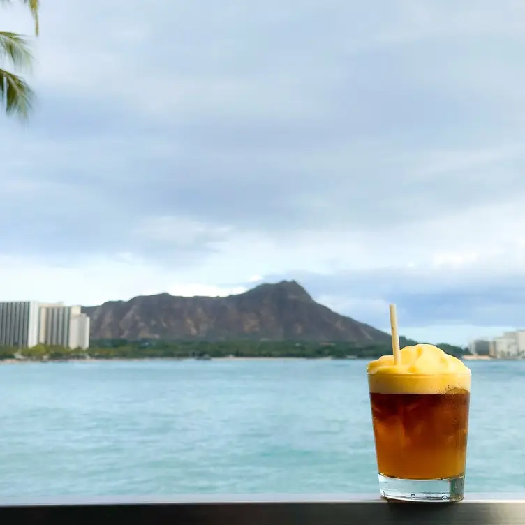 Monkeypod Mai Tai with an Ocean View  - Monkeypod Kitchen - Waikiki HI Honolulu