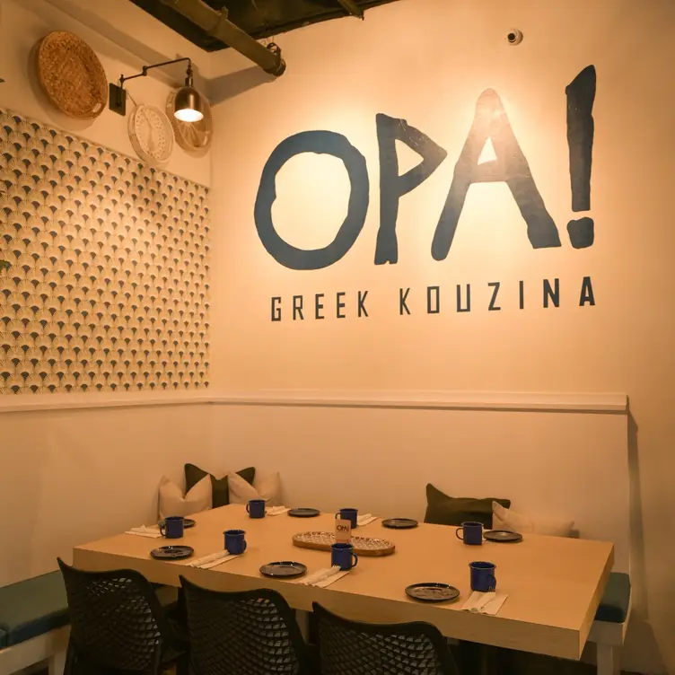 Interior - OPA! Greek Kouzina - Condado, San Juan, PR