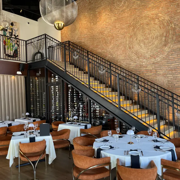 Main Dining Room &amp; Wine Cellar  - Thyme Restaurant TX El Paso