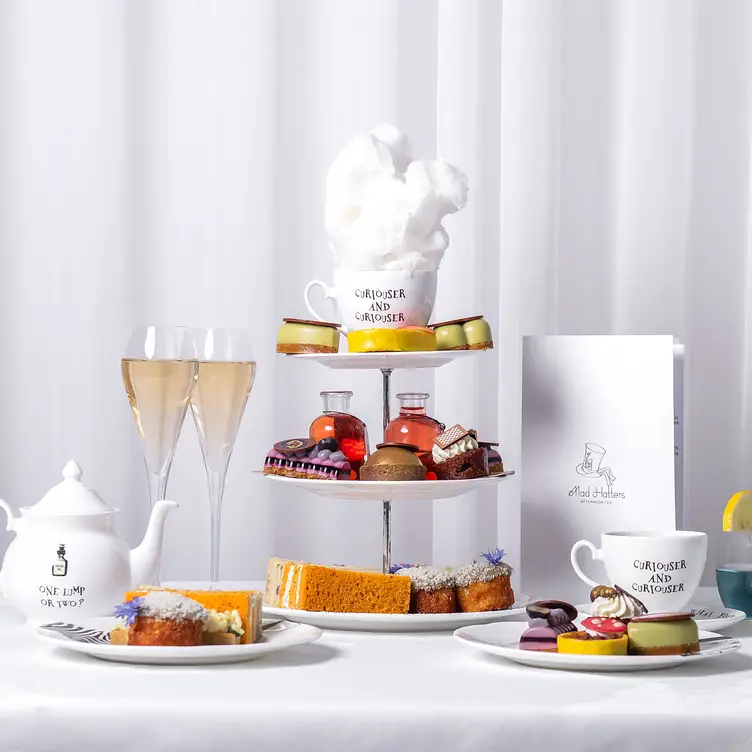 Mad Hatter's Afternoon Tea in London - Mad Hatters Tea at Sanderson London, London, 