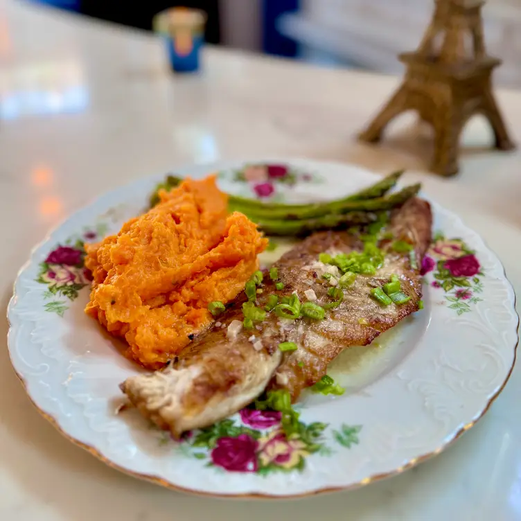 Pan Seared Redfish - Tonti's Cocktail Bar & Bistro, New Orleans, LA