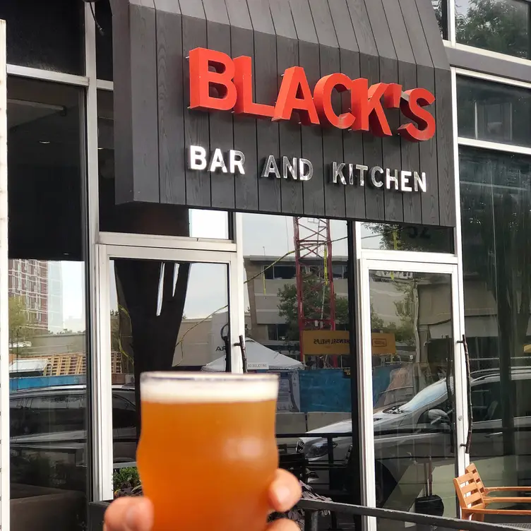 Draft Beer on the Patio - Black's Bar & Kitchen, Bethesda, MD